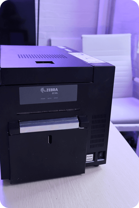 CrowdPass on-site badge printing with ZC10L