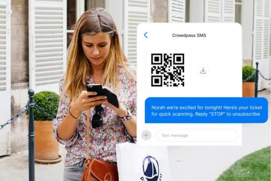 SMS messaging interface
